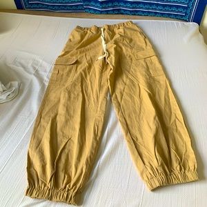 Khaki cargo pants from Shein (XL)